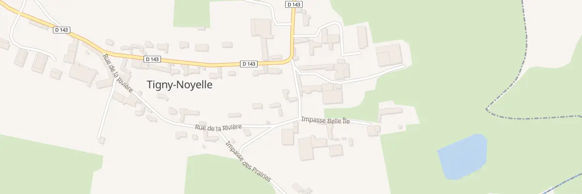 Plan du 21 Rue de la Riviere à Tigny-Noyelle