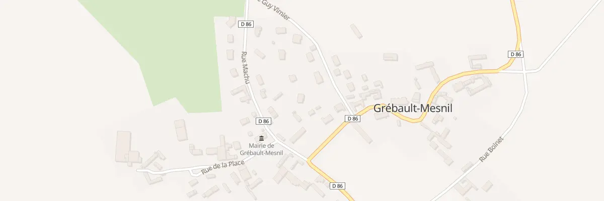 Plan du 16 Rue Guy Vimier à Grébault-Mesnil
