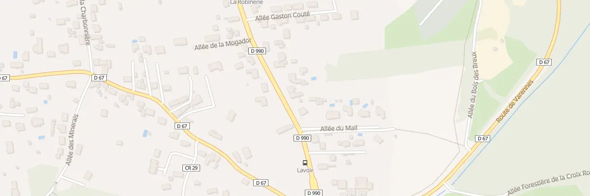 Plan du 12 Av de La Forêt au Poinçonnet