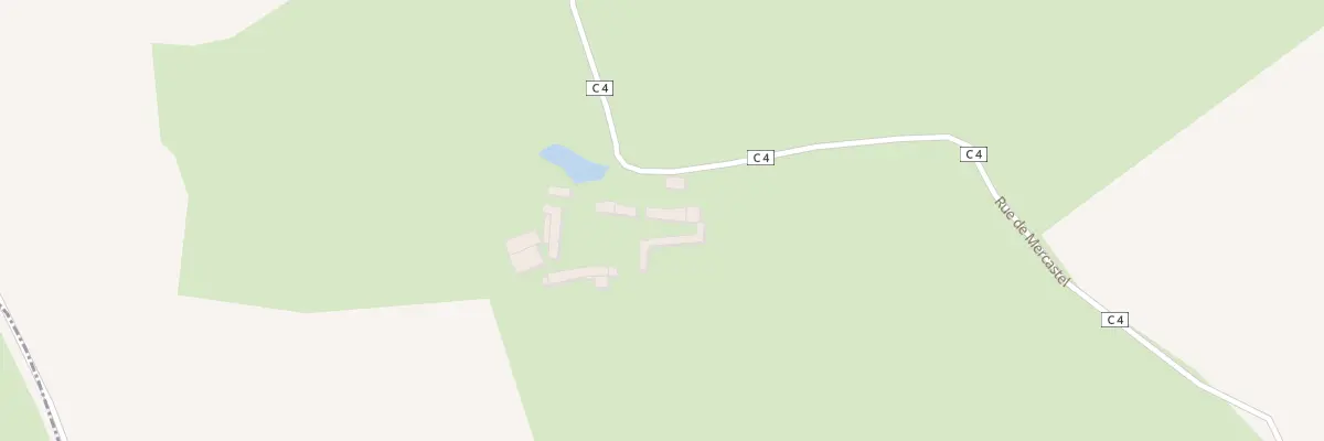 Plan du 1 Rue de Mercastel à Villers-Vermont