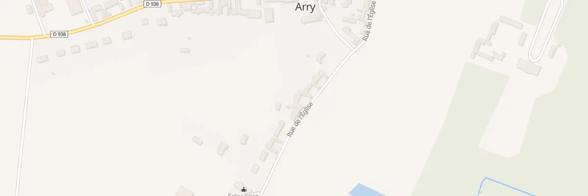 Plan du 9 Rue de l’église à Arry