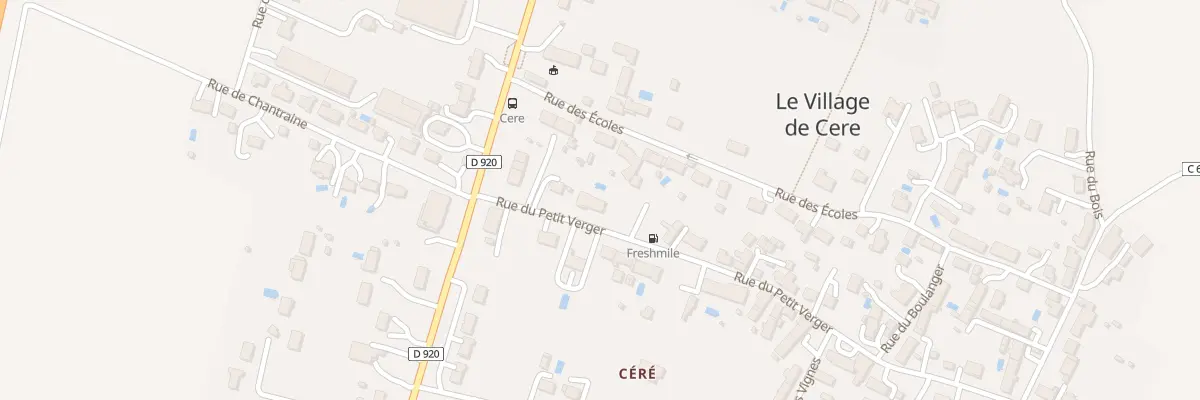 Plan du 6 Rue du Petit Verger à Coings