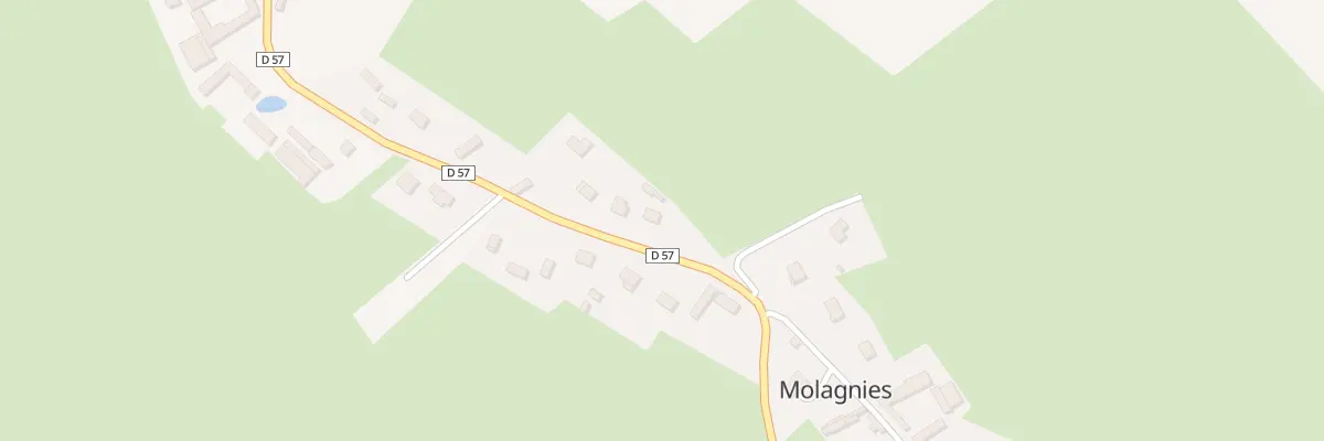 Plan du 5022 Molagnies Village à Molagnies