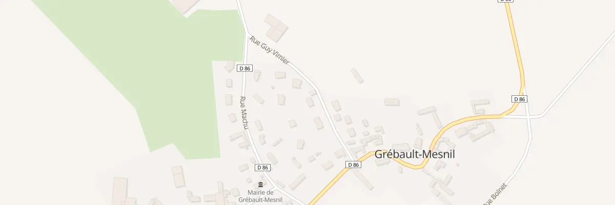 Plan du 13 Rue Guy Vimier à Grébault-Mesnil