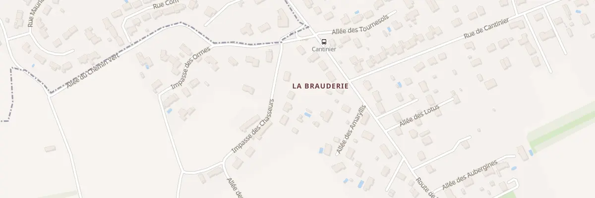 Plan du 5 Imp des Chasseurs au Poinçonnet