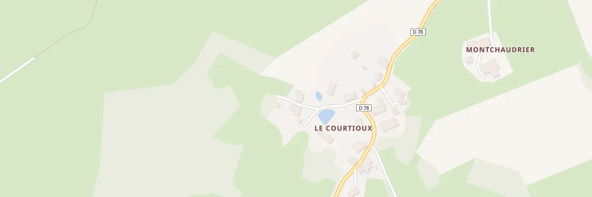 Plan du 5 Le Courtioux à Saint-Sulpice-le-Dunois