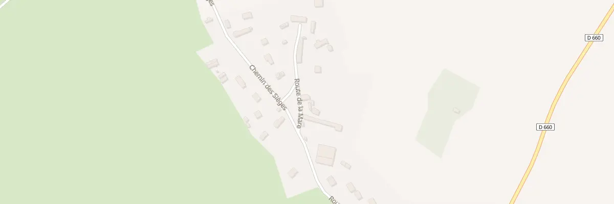 Plan du 36 Rte de la Mare à Hébécourt