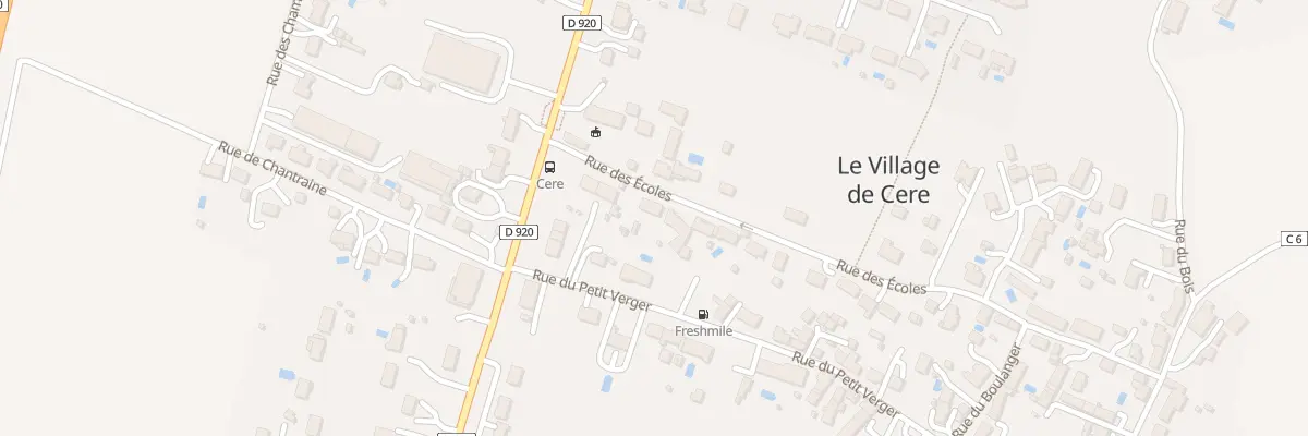 Plan du 8 Rue des Ecoles à Coings