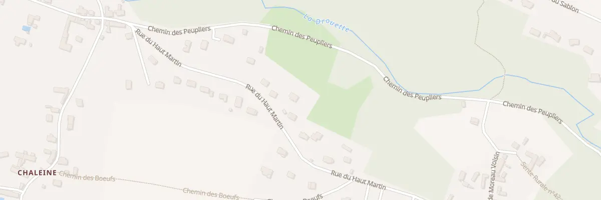 Plan du 9B Rue du Haut Martin à Émancé