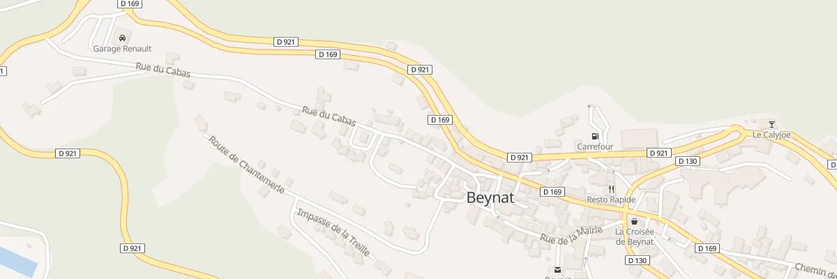 Plan du 5011 Rue du 19 Mars 1962 à Beynat