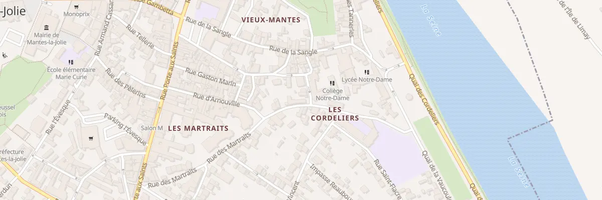 Plan du 18 Rue des Martraits à Mantes-la-Jolie