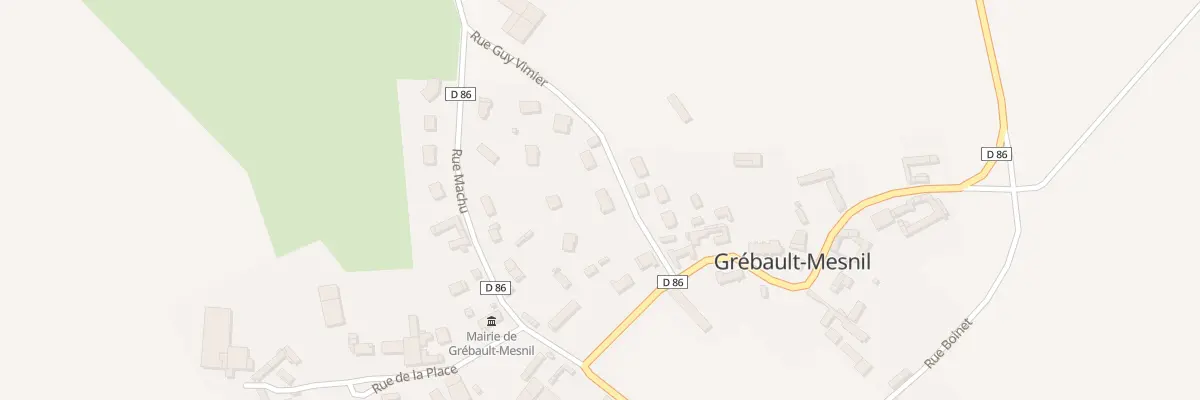 Plan du 15 Rue Guy Vimier à Grébault-Mesnil