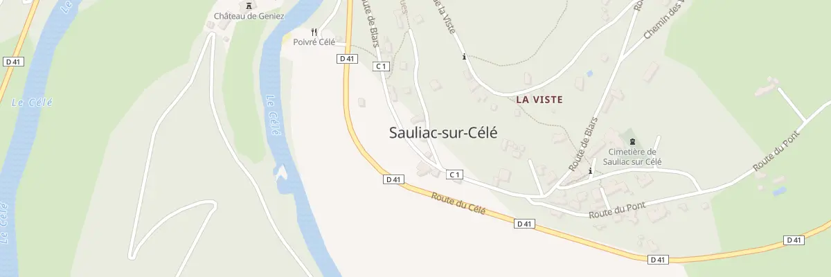 Plan du 5013 Les Fargues à Sauliac-sur-Célé