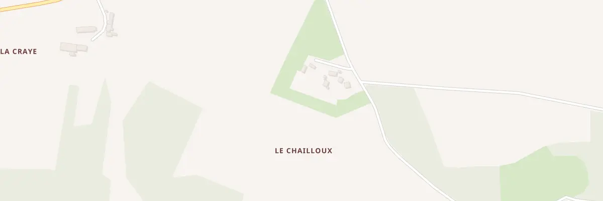 Plan du 5133 Le Chailloux à Buxeuil