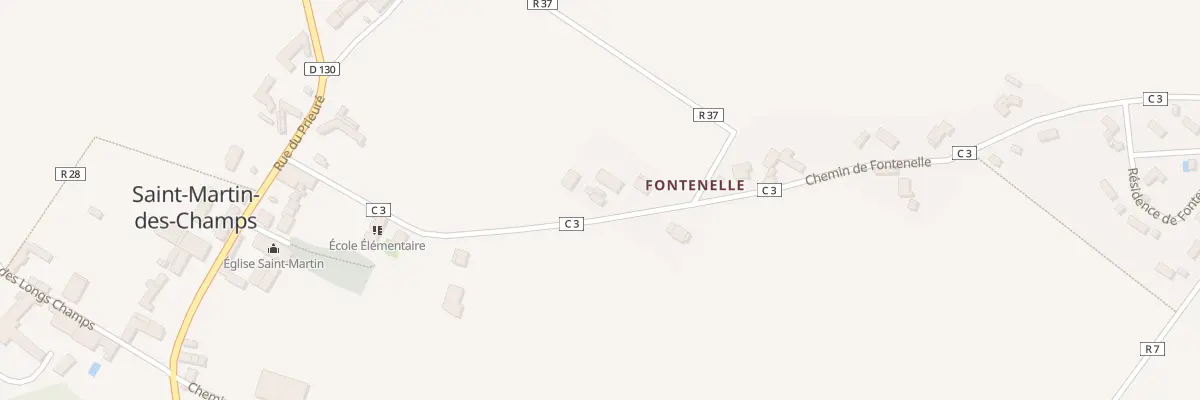 Plan du 9 Che de Fontenelle à Saint-Martin-des-Champs