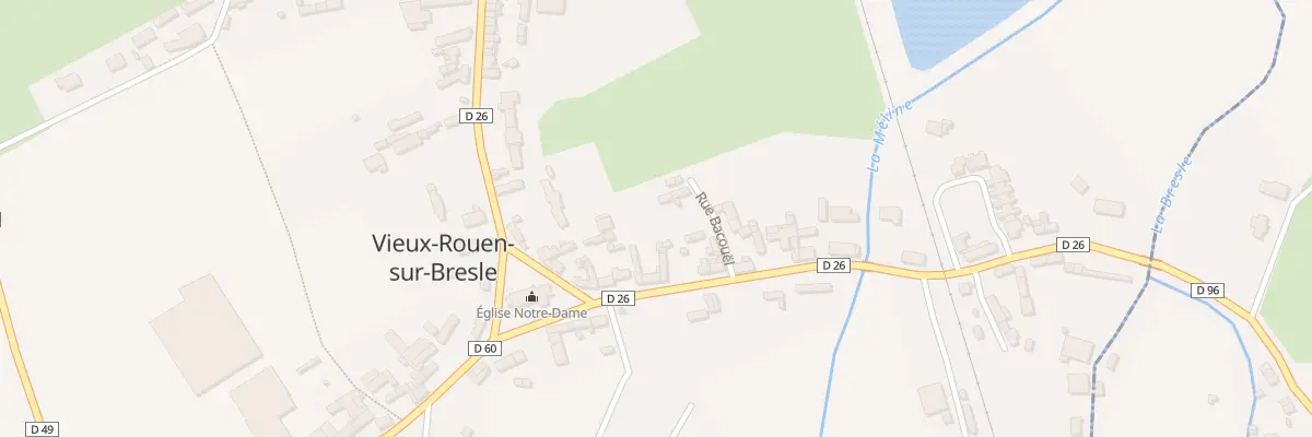 Plan du 3B Rue Bacouel à Vieux-Rouen-sur-Bresle