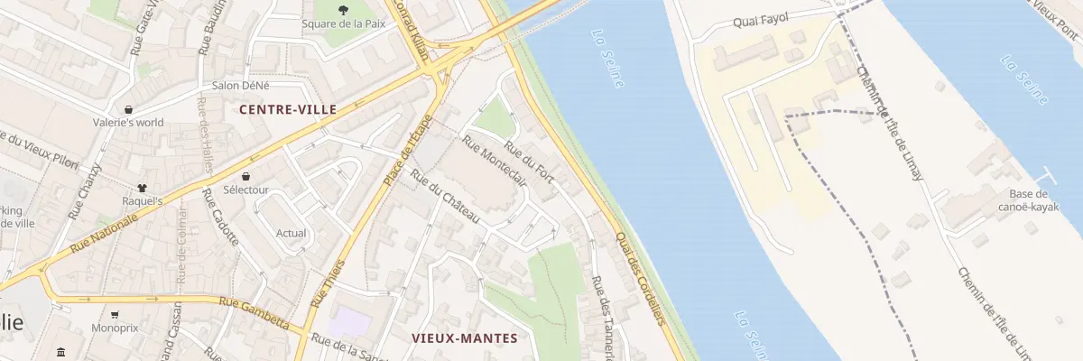 Plan du 5 Rue du Fort à Mantes-la-Jolie