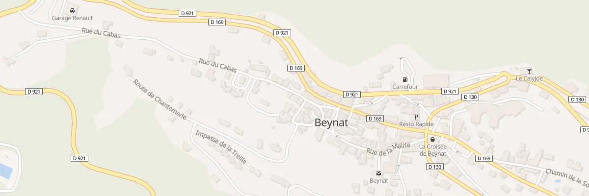 Plan du 5010 Rue du 19 Mars 1962 à Beynat
