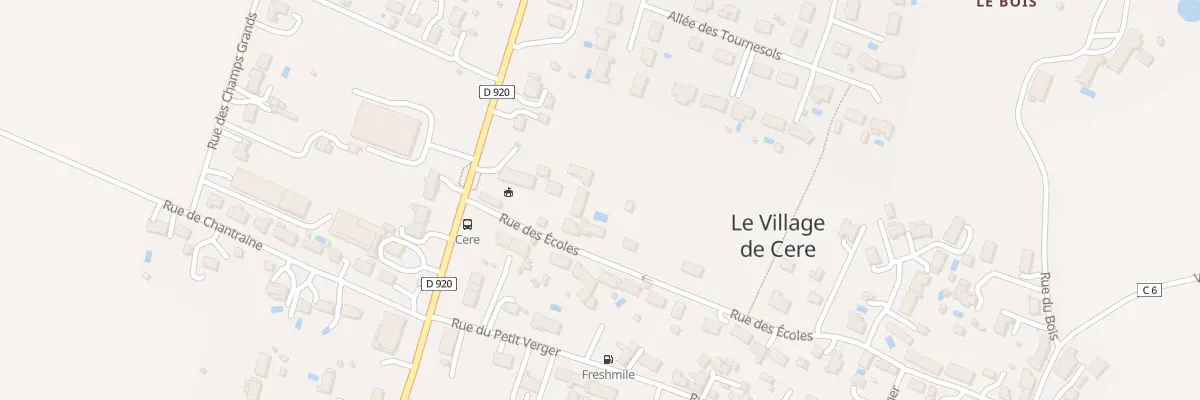 Plan du 4 Rue des Ecoles à Coings