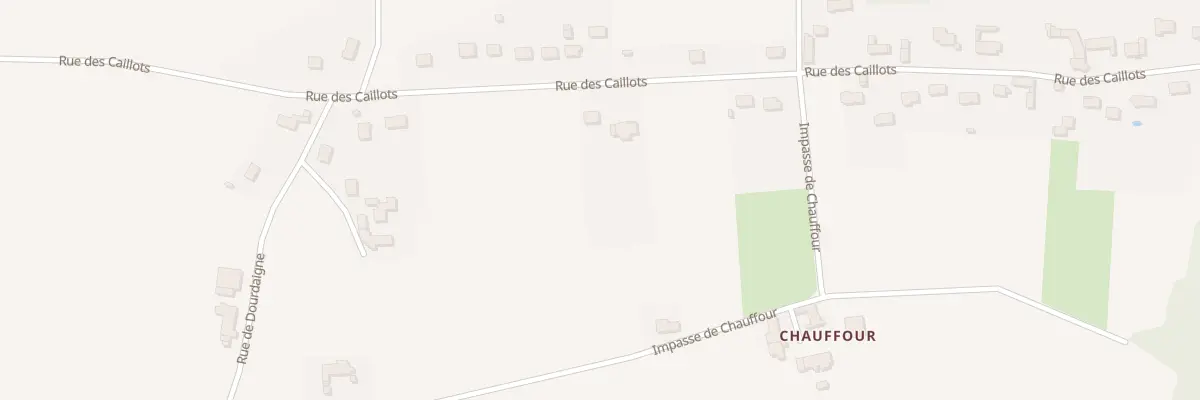 Plan du 1020 Rue des Caillots à Huisseau-sur-Mauves