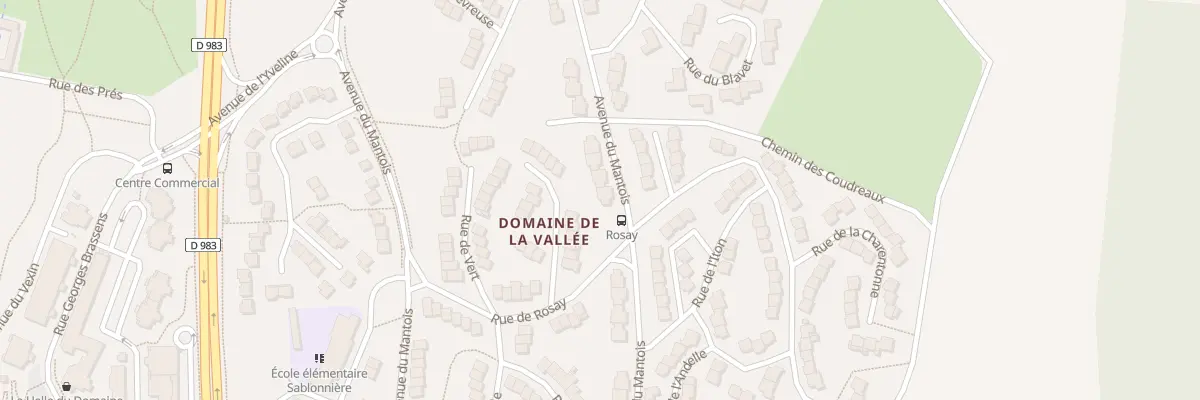 Plan du 20 Av du Mantois à Mantes-la-Ville