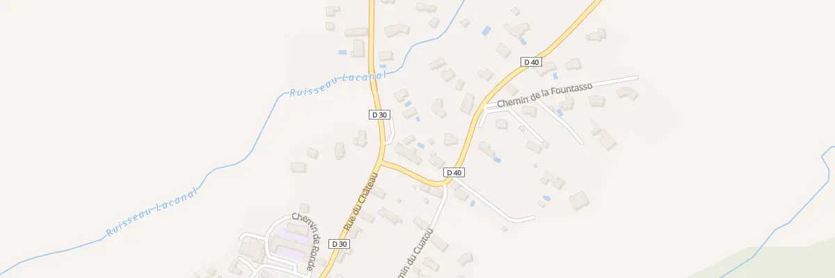 Plan du 21 Av de la Tiège aux Pujols