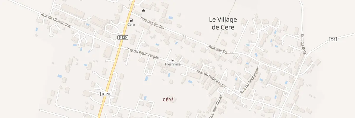 Plan du 8 Rue du Petit Verger à Coings