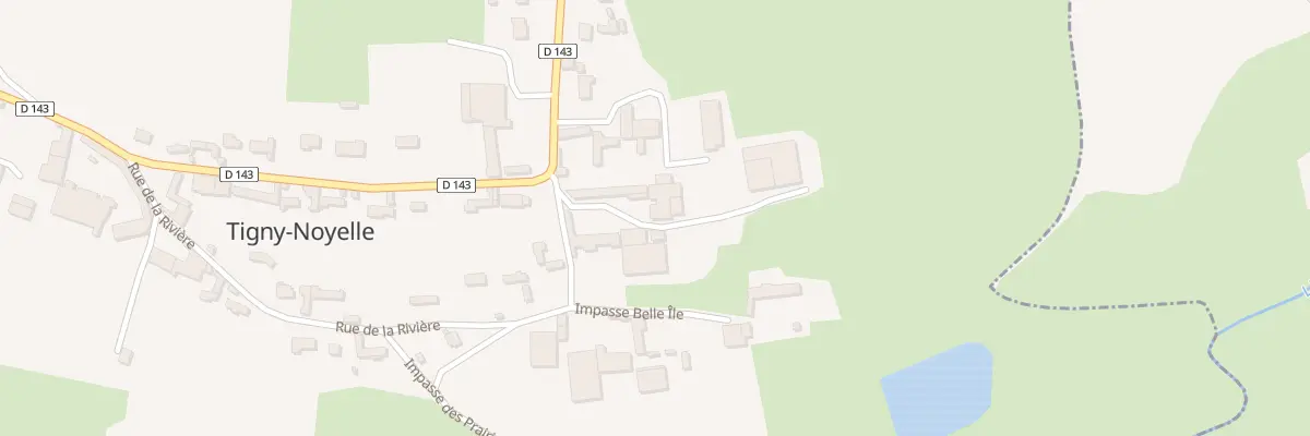 Plan du 24 Rue de la Riviere à Tigny-Noyelle