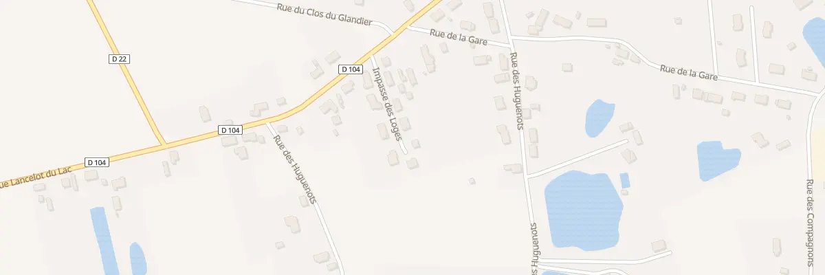 Plan du 10 Imp des Loges à Montrieux-en-Sologne