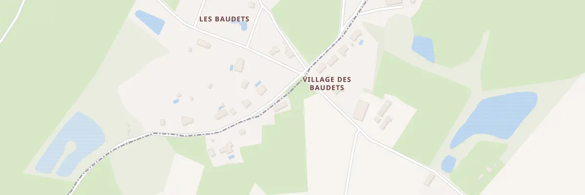 Plan du 5055 Les Baudets à Buxières-d’Aillac