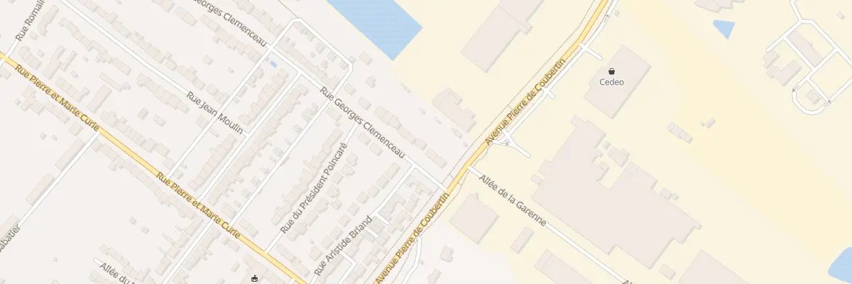 Plan du 71 Rue Georges Clemenceau à Châteauroux