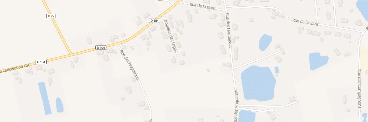 Plan du 12 Imp des Loges à Montrieux-en-Sologne
