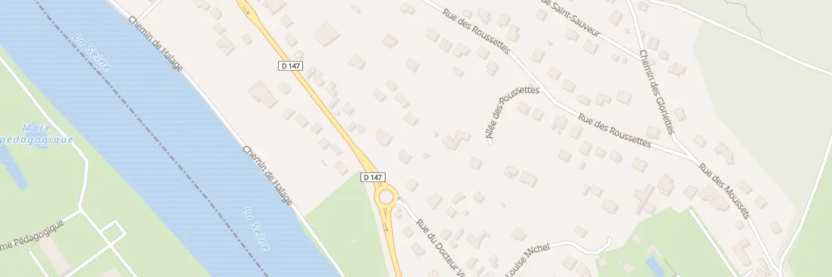 Plan du 56 Rue du Docteur Vinaver à Limay