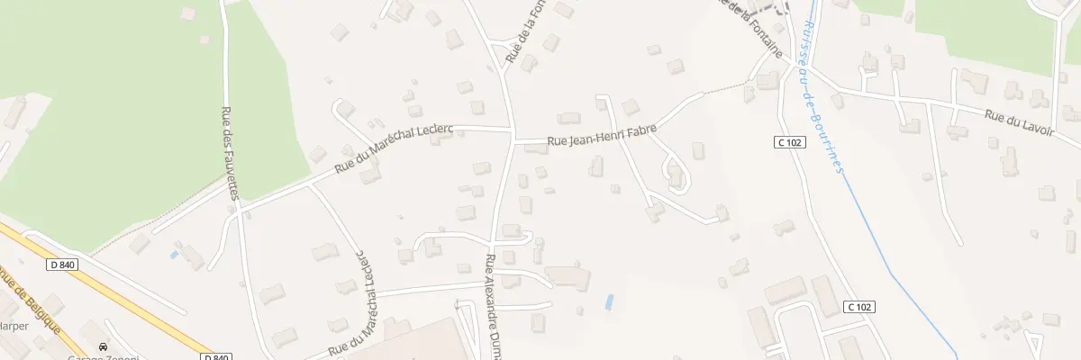 Plan du 620 Rue Alexandre Dumas à Gramat