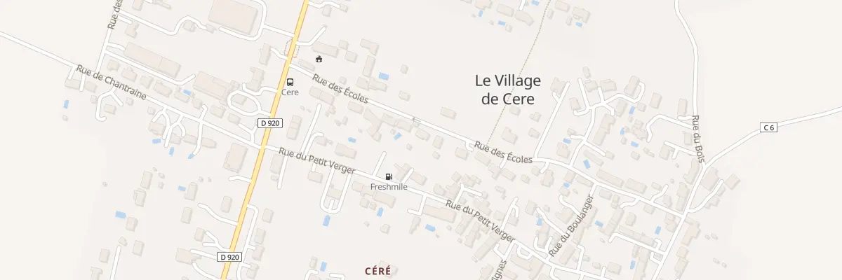 Plan du 16 Rue des Ecoles à Coings