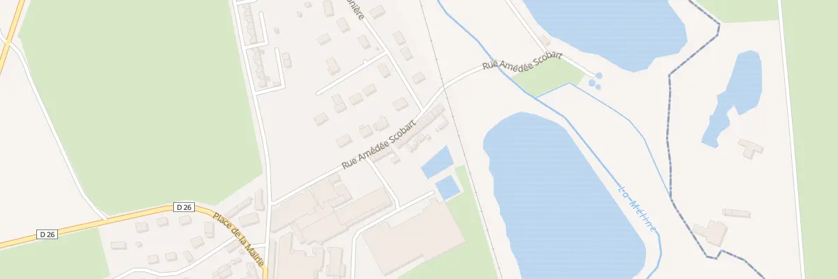 Plan du 22 Rue Amedee Scobart à Vieux-Rouen-sur-Bresle