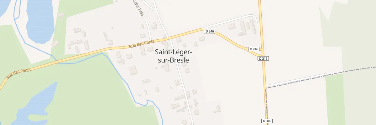 Plan du 5242F Rue de Coppegueule à Saint-Léger-sur-Bresle