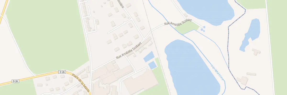 Plan du 24 Rue Amedee Scobart à Vieux-Rouen-sur-Bresle
