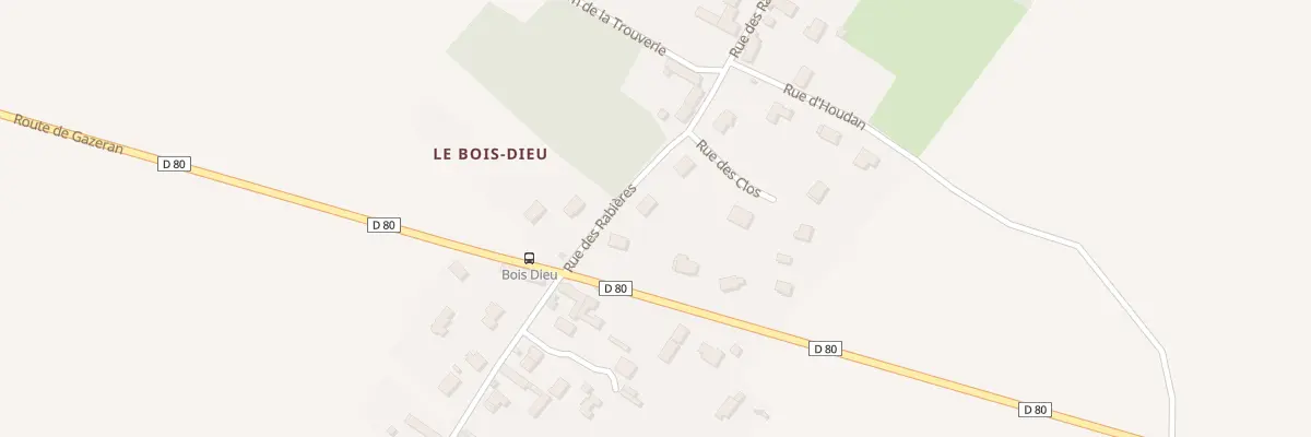 Plan du 4 Rue des Rabières à Hermeray