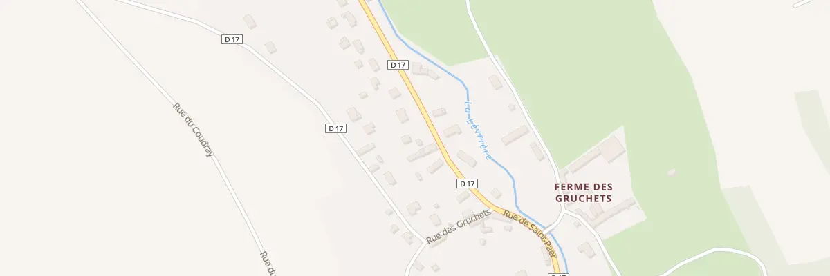 Plan du 7 Rue Guérard à Saint-Denis-le-Ferment