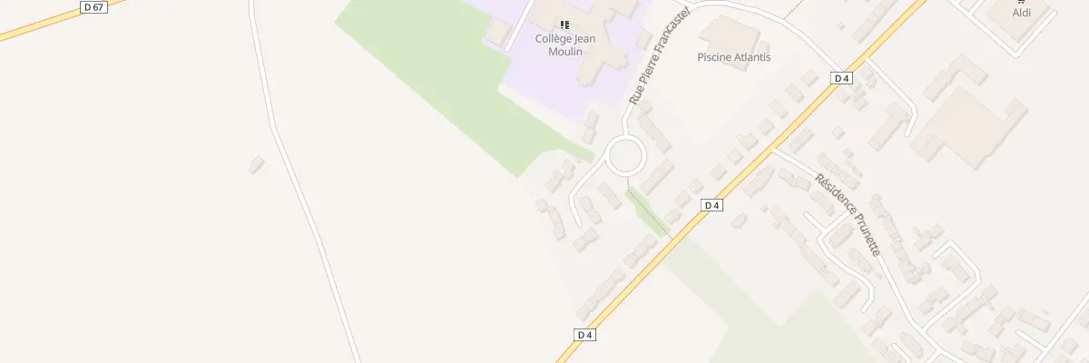 Plan du 3 All du Grand Clos à Formerie