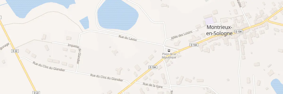 Plan du 26 Rue Lancelot du Lac à Montrieux-en-Sologne