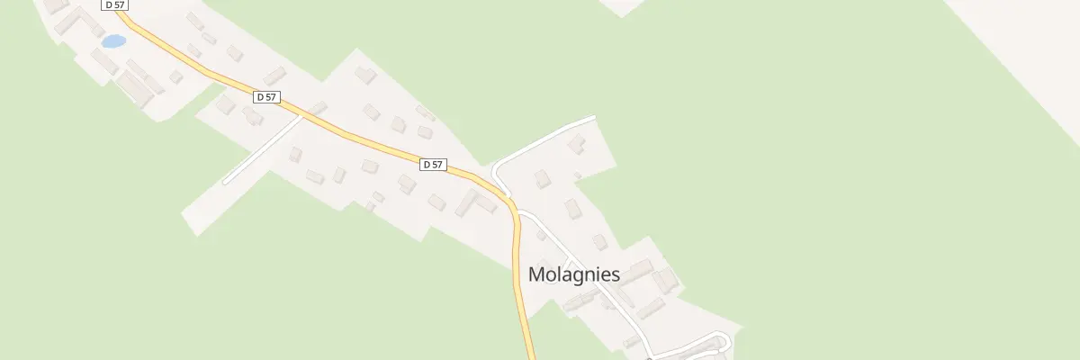 Plan du 1 Molagnies Village à Molagnies