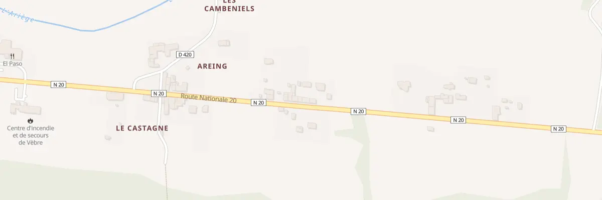 Plan du 80 Gouzy à Vèbre