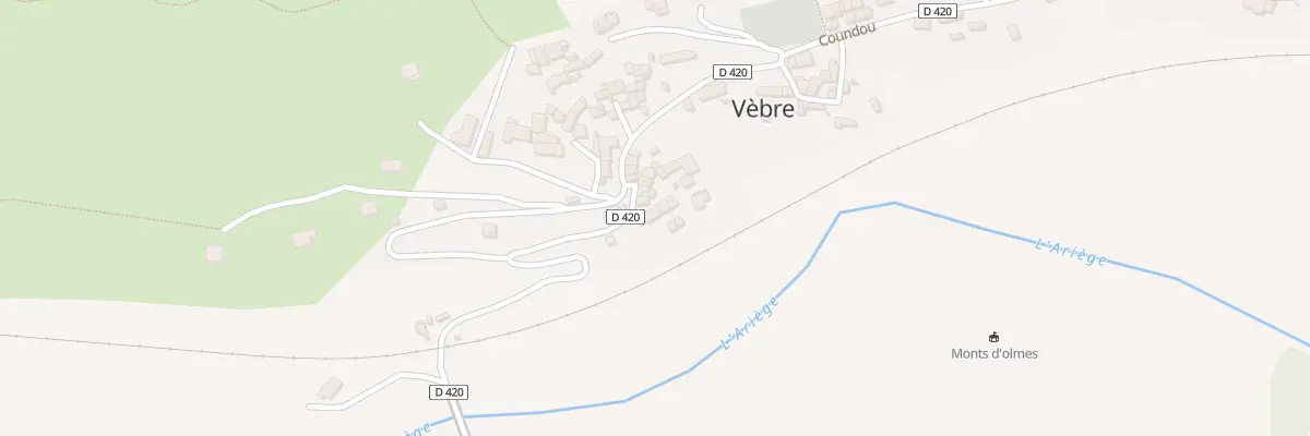 Plan du 42 Le Pech à Vèbre
