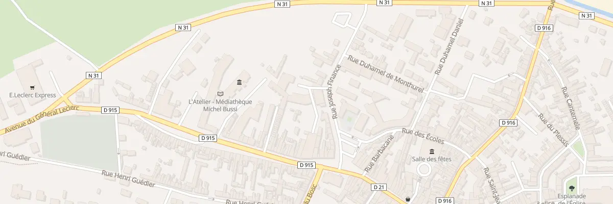 Plan du 1A Rue Joseph Finance à Gournay-en-Bray