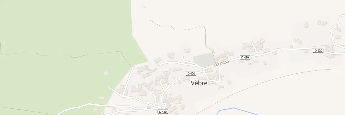 Plan du 116 Carol à Vèbre