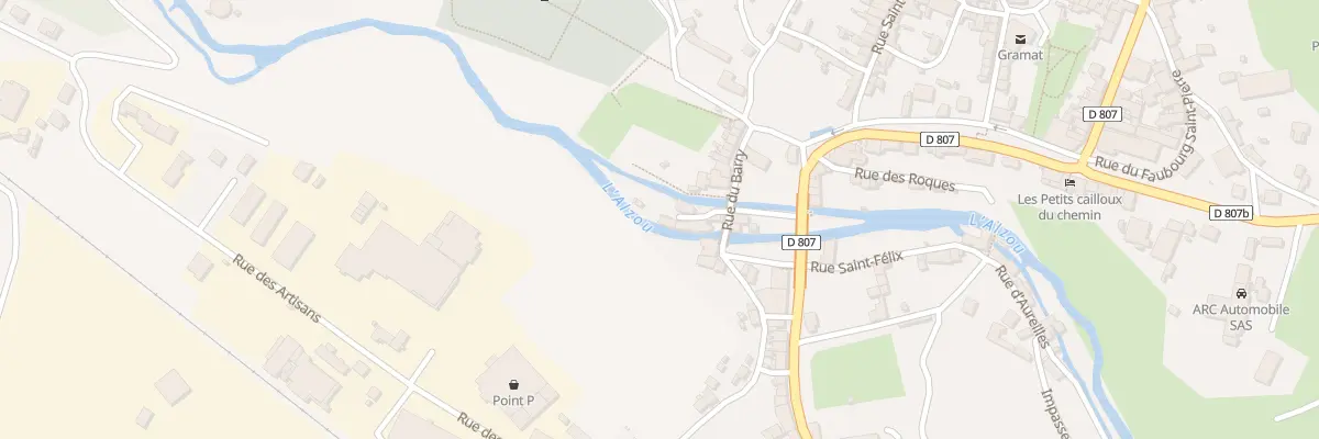 Plan du 37 Imp des Tanneries à Gramat