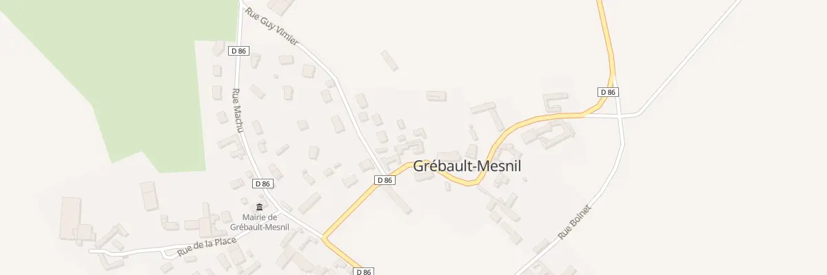 Plan du 17 Rue de l’Église à Grébault-Mesnil