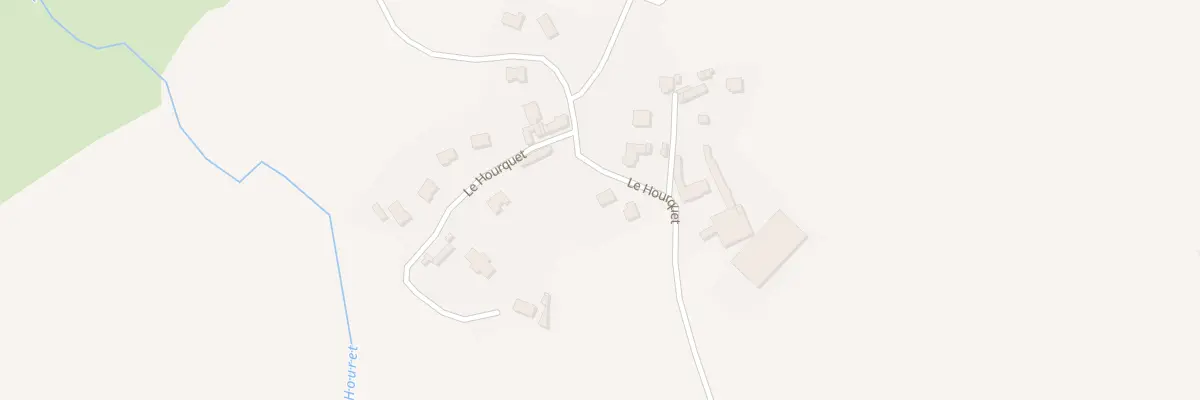 Plan du 709 Le Hourquet à Carly